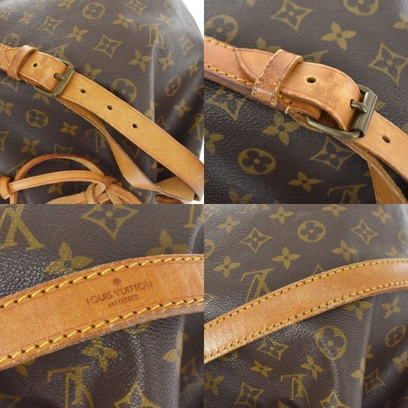 LOUIS VUITTON Noe GM Drawstring Shoulder Bag Monogram Leather BN M42224 86YD128 - Picture 10 of 15